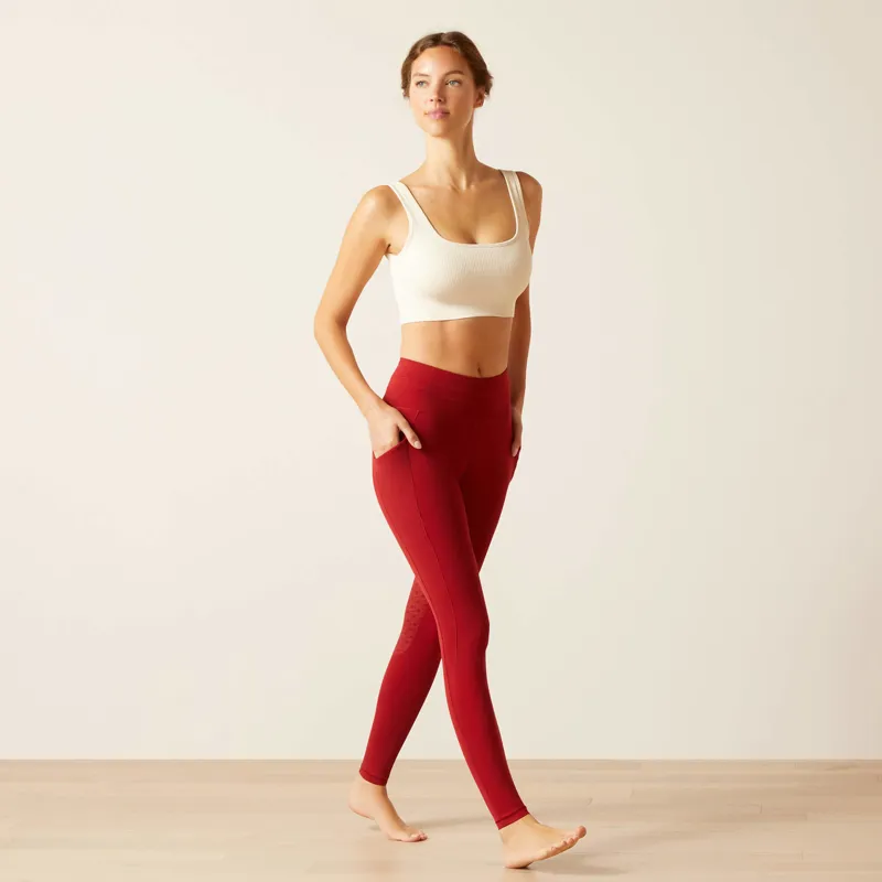 SS24 Ariat Eos 2.0 Full Seat Tight Sundried Tomato-5