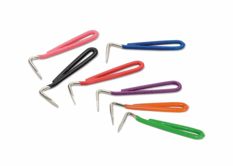 EZI-GROOM Pear Shaped Hoof Pick Red one size