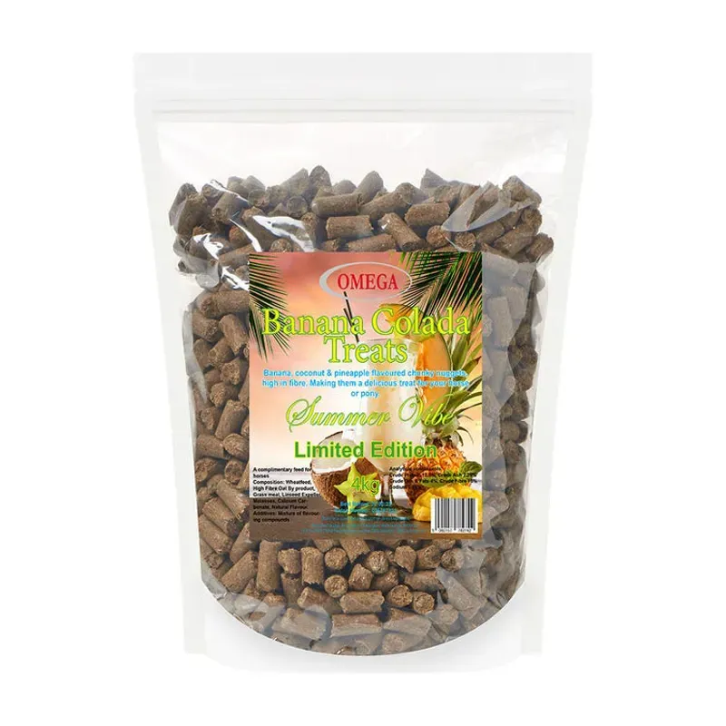 Omega Equine 4kg Treats in Banana Colada