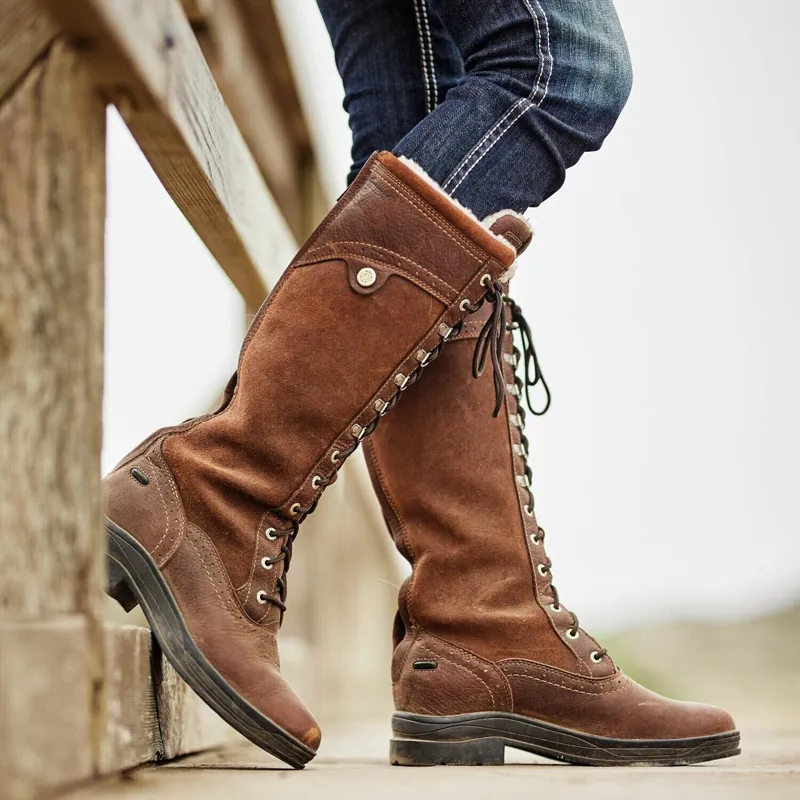 Ariat Wythburn Tall Waterproof Boot Dark Brown