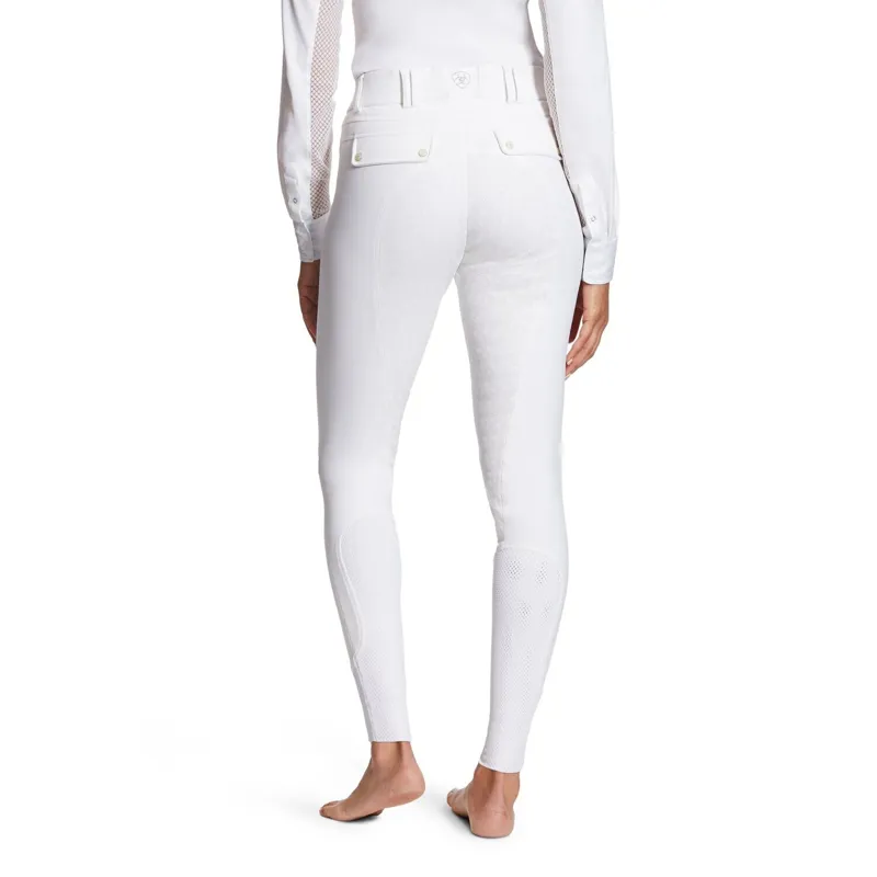 Ariat Tri Factor Grip Full Seat Breech White-1