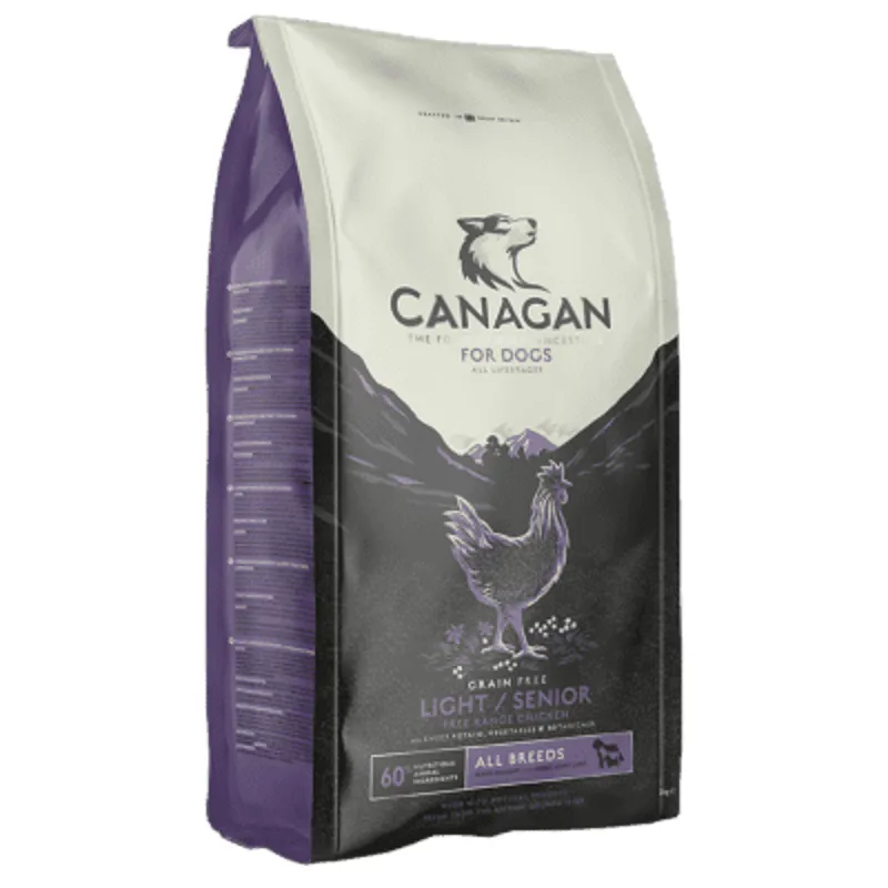 Canagan Dog Food: Light/ Senior Free-Run Chicken