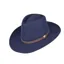 Eden Crushable Wool Felt Hat Navy