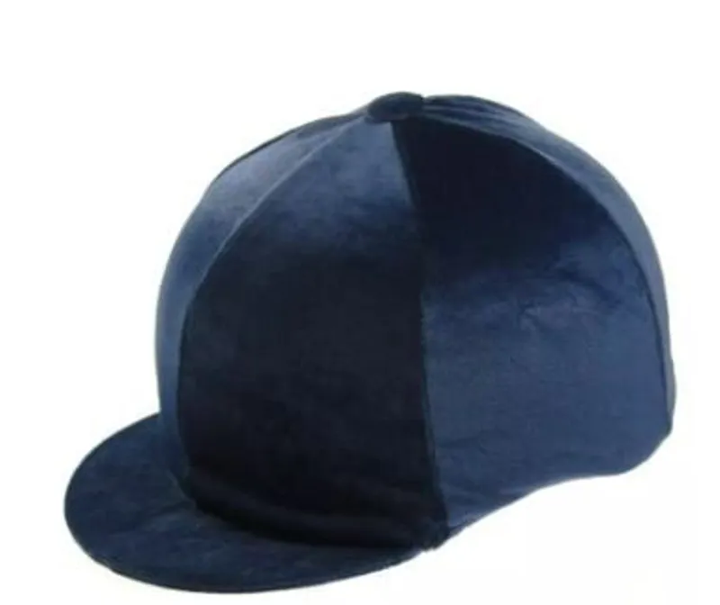 Capz Velour Skull Cover Navy