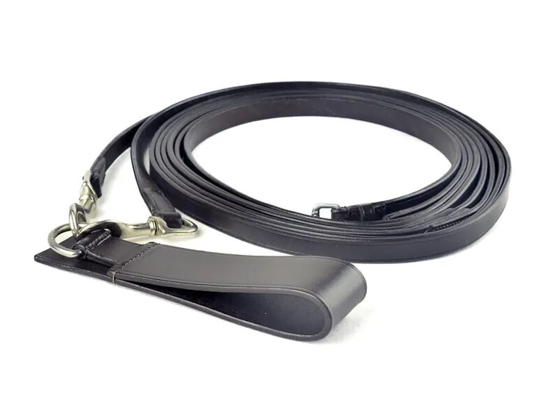 Ascot Draw Reins Brown-1