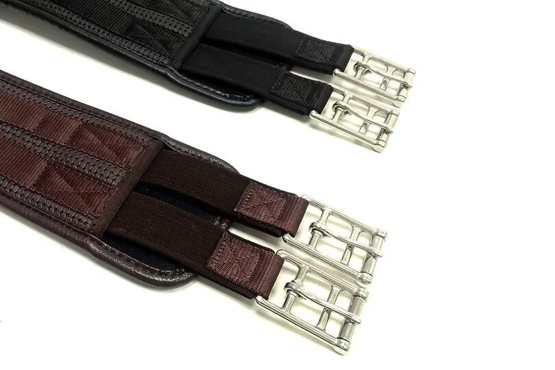 Dever Comfort Girth Elastic Both Ends GP Brown