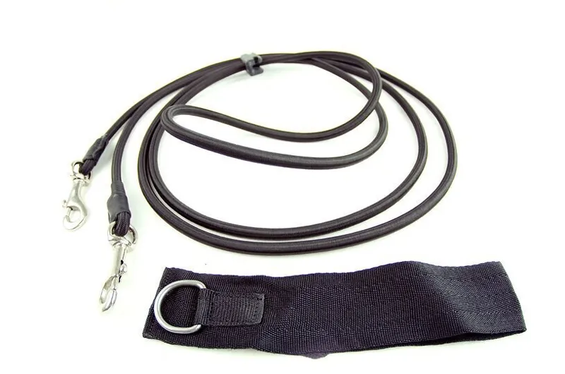 Ascot Training Reins Black