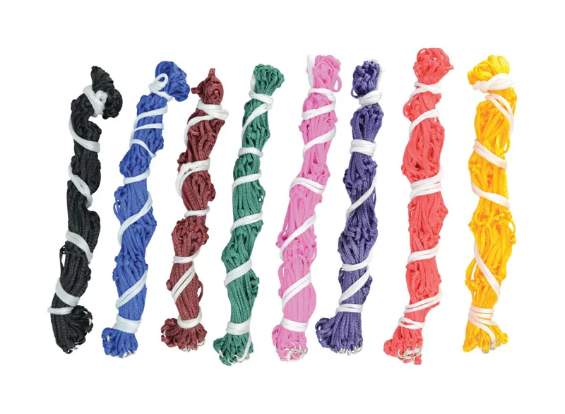 Lincoln Polypropylene Hay Net - Burgundy