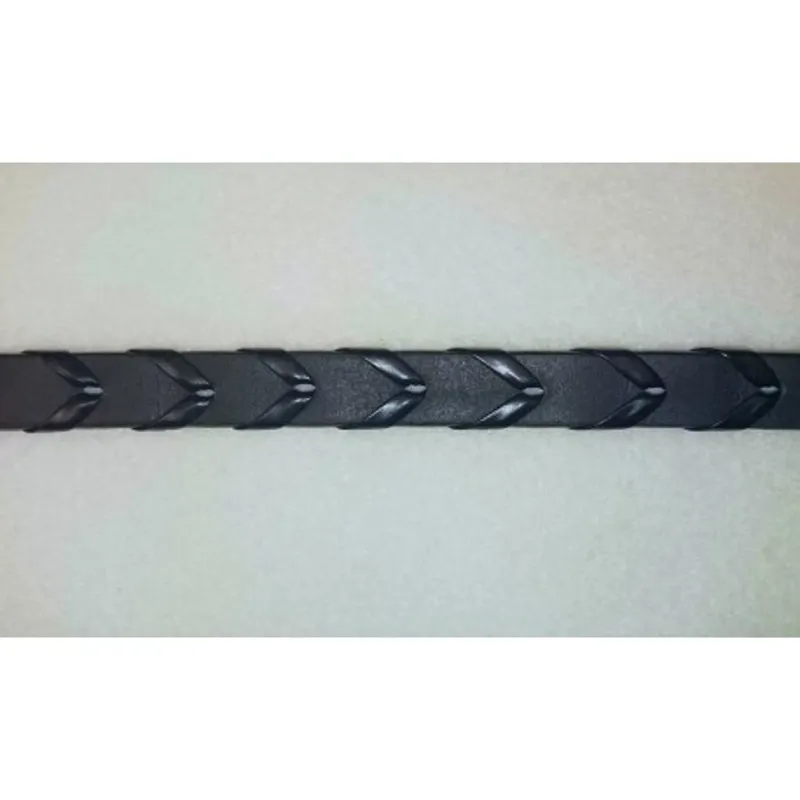 Laced Leather Reins Black