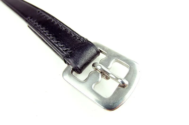 ASCOT CHILDS STIRRUP LEATHERS 38 3/4 Brown-1