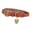 Digby and Fox Plaited Dog Collar Tan