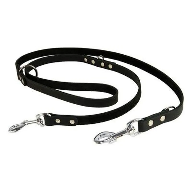 Earthbound Soft Country Leather Training Lead Black