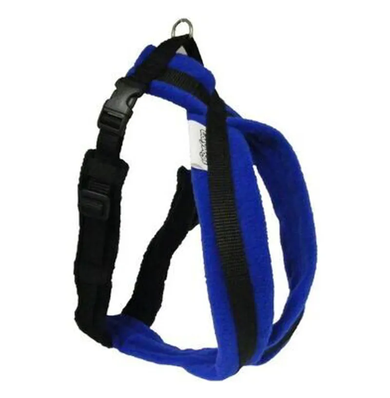 Cosy Dog Fleece Dog Harness Blue