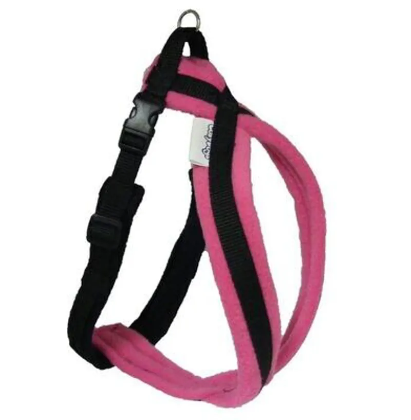 Cosy Dog Fleece Dog Harness Pink