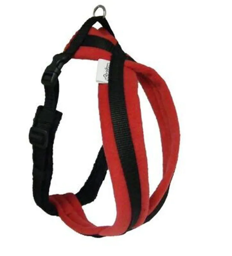 Cosy Dog Fleece Dog Harness Red