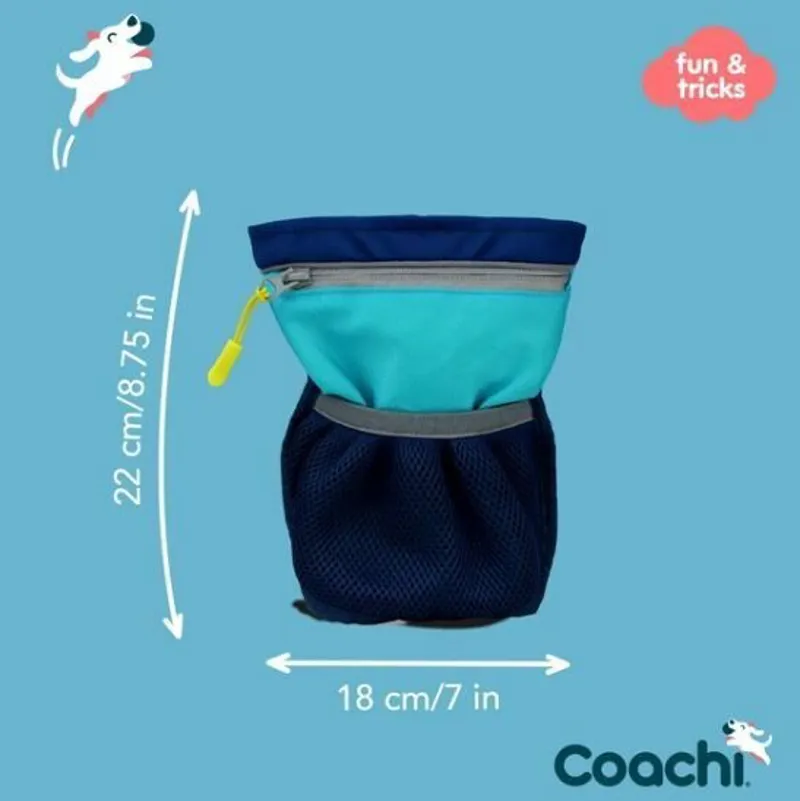 CoA Coachi Pro Train and Treat Bag Navy and Light Blue-2