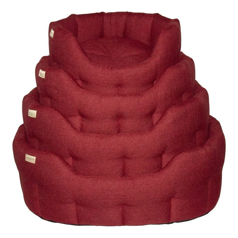 Earthbound Classic Weaved Bed Red