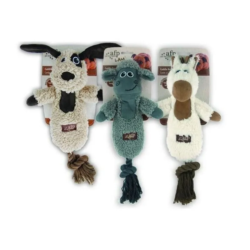 All For Paws Cuddle Rope Animal Toy