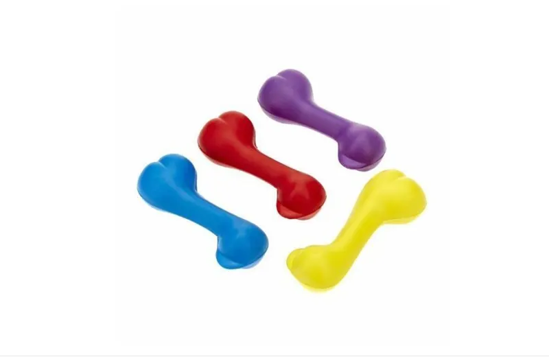 Classic Rubber Bone 6in