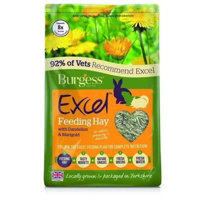 Burgess Excel Herbage Dandelion and Marigold 1kg