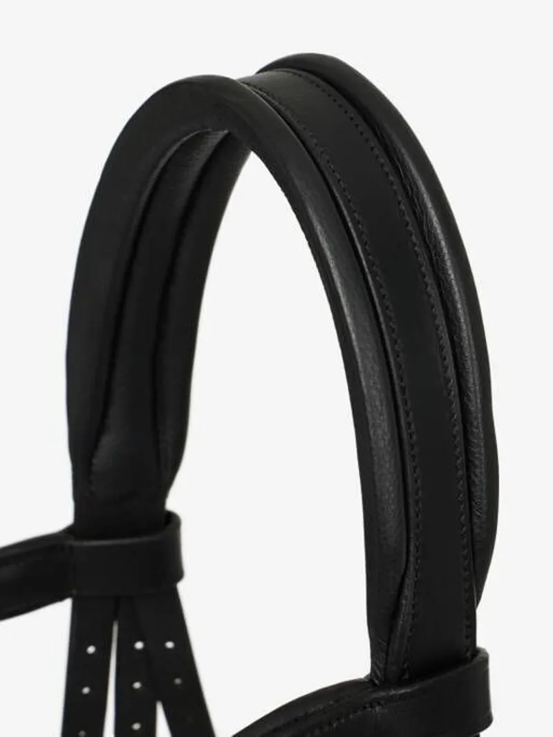 LeMieux Arika Drop Bridle Black-3