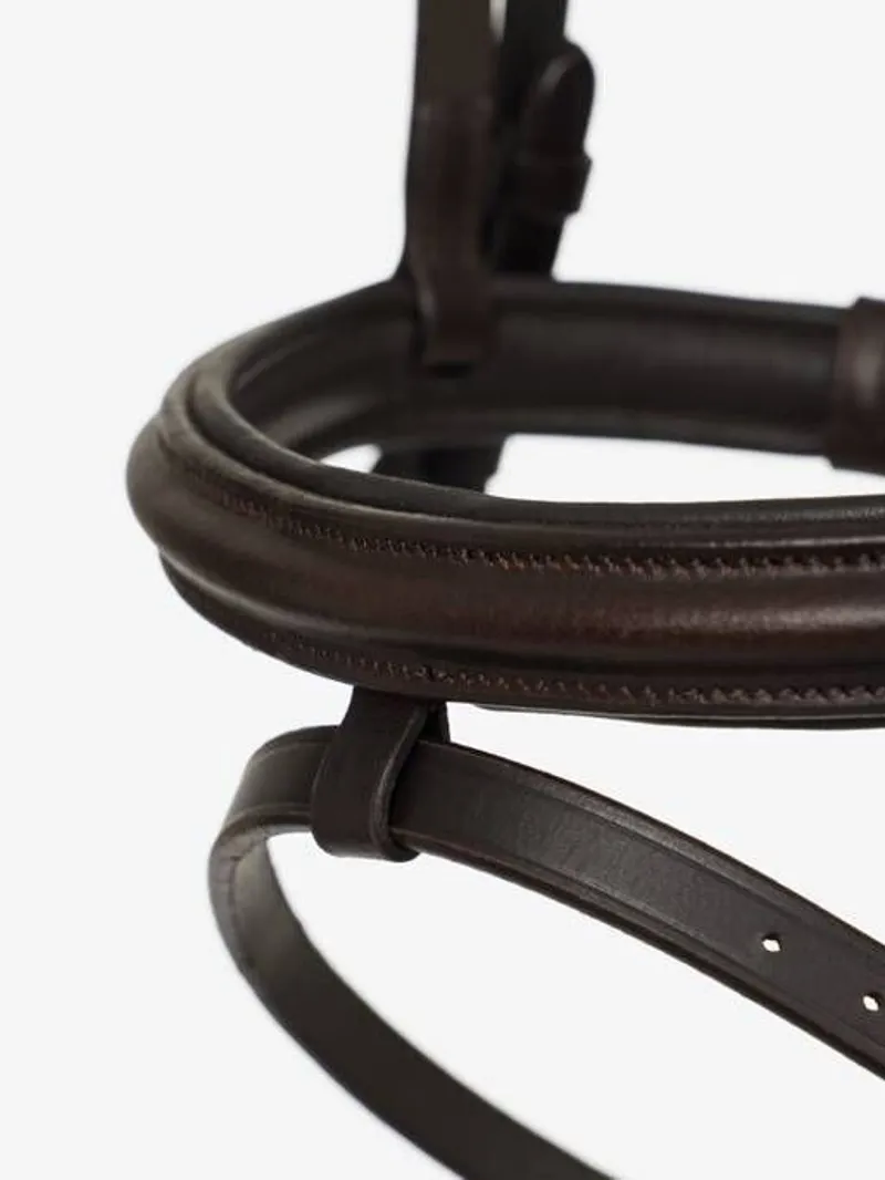 LeMieux Arika Flash Bridle Brown-3