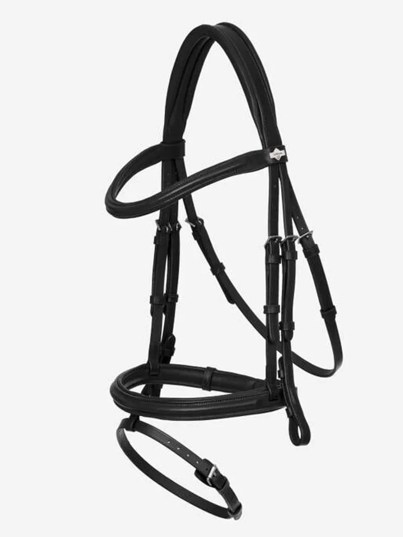 LeMieux Arika Flash Bridle Black-1