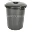Dustbin and Lock Lid Black 70ltr