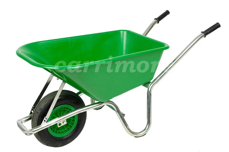 Carrimore Stable Barrow 120 Litre Wheelbarrow Green