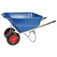 Carrimore Twin Wheel Wheelbarrow 200 Litre Blue