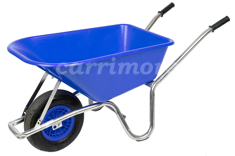 Carrimore Stable Barrow 120 Litre Wheelbarrow Blue
