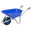 Carrimore Stable Barrow 120 Litre Wheelbarrow Blue
