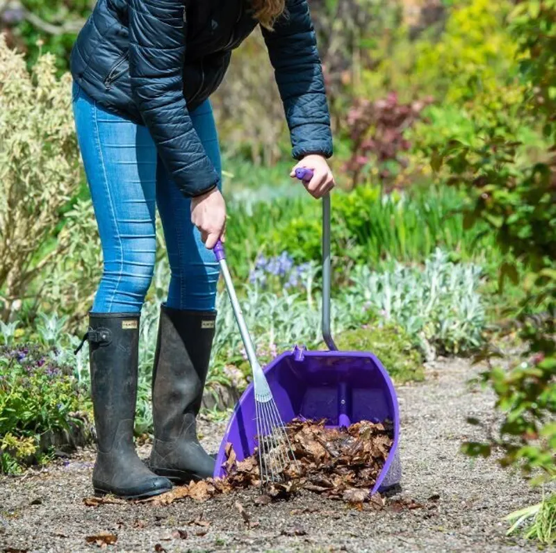 Red Gorilla Big Tidee with Long Metal Rake Purple-2