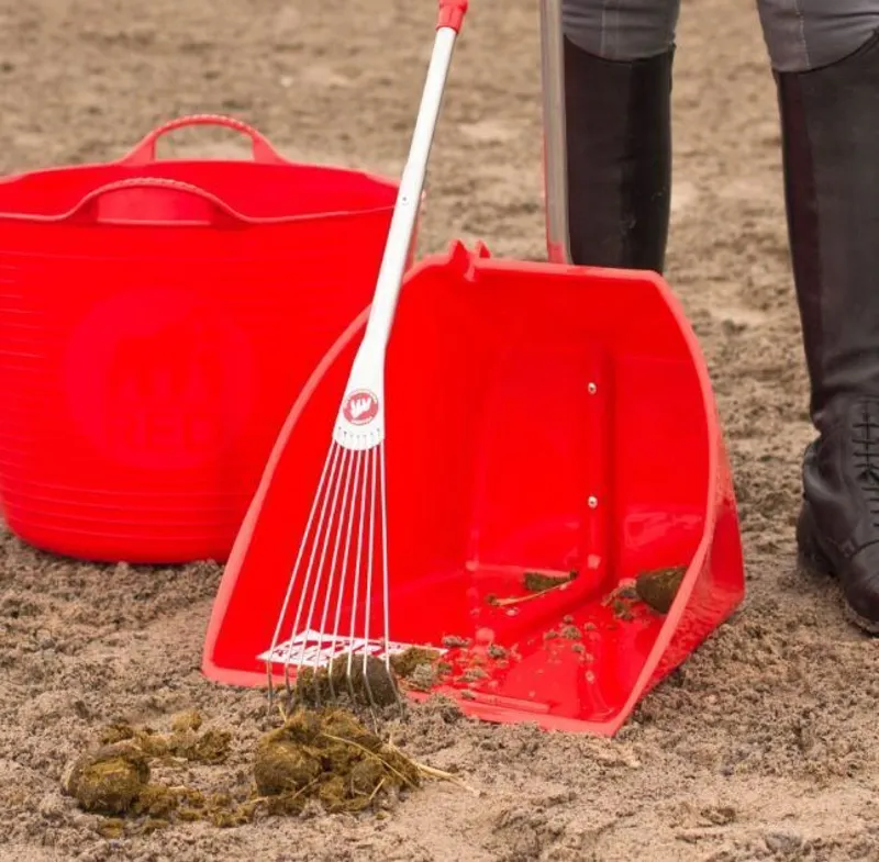 Big Tidee with Long Metal Rake Red