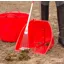 Big Tidee with Long Metal Rake Red