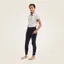 AW23 Ariat Youth Venture Thermal Half Grip Tight Black