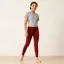 AW23 Ariat Youth Venture Thermal Half Grip Tight Brick