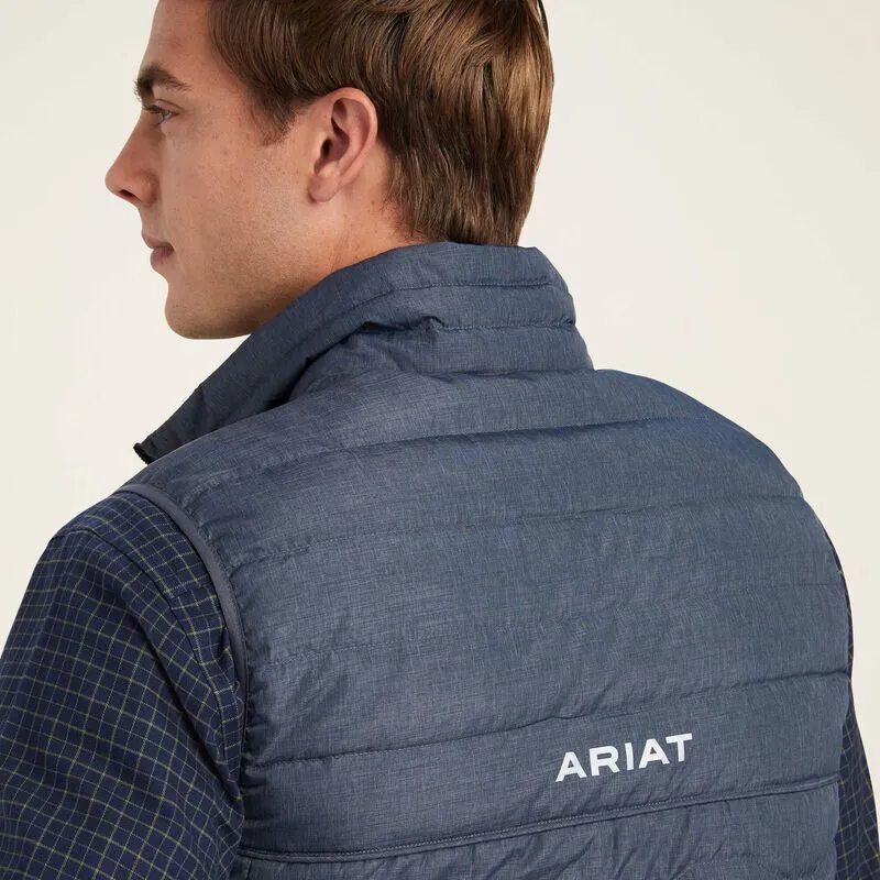 AW23 Ariat Mens Ideal Down Vest Charcoal-3