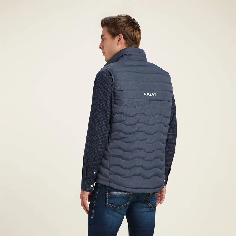AW23 Ariat Mens Ideal Down Vest Charcoal-2