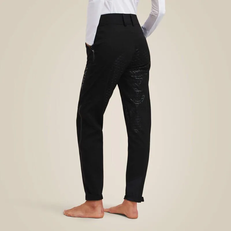AW23  Ariat Venture Waterproof Shell Full Seat Trouser Black-2