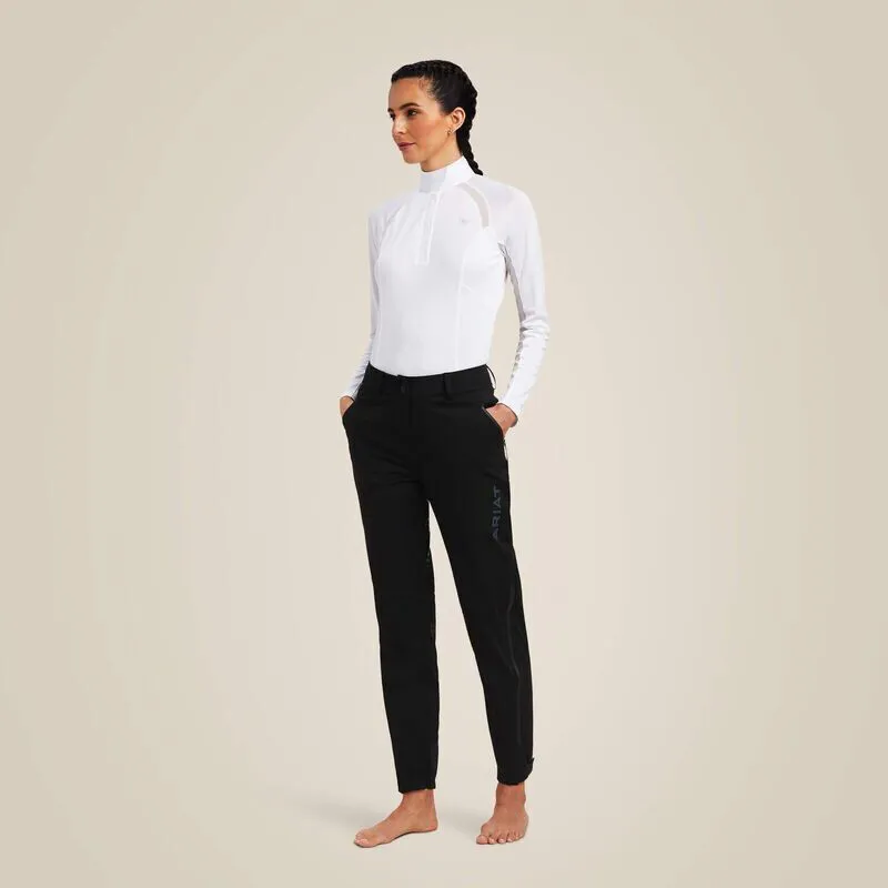 AW23  Ariat Venture Waterproof Shell Full Seat Trouser Black