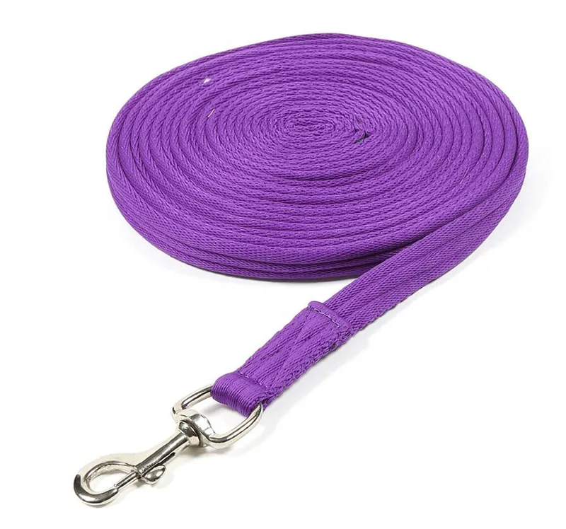 Wessex 8m/26 Cushion Web Lunge Line In Purple