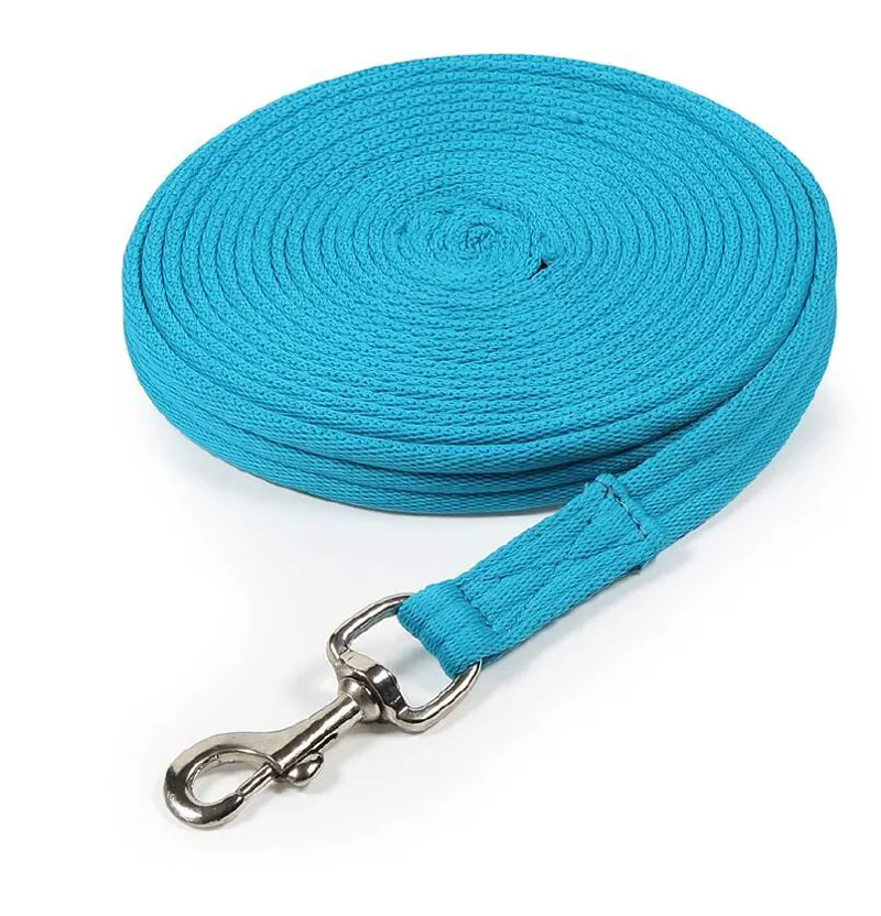 Wessex 8m/26 Cushion Web Lunge Line In Blue