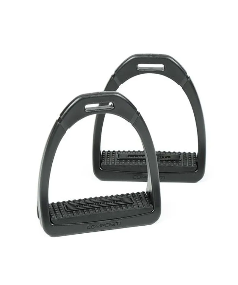 Compositi Kid's Premium Profile Stirrups in Black