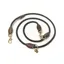 Digby and Fox Fine Rope Training Lead in Black