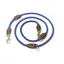 Digby and Fox Fine Rope Training Lead in Blue