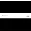 Shires 26.5 Inch Plain Stem Whip In Black