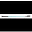 Shires 26.5 Inch Plain Stem Whip In Blue