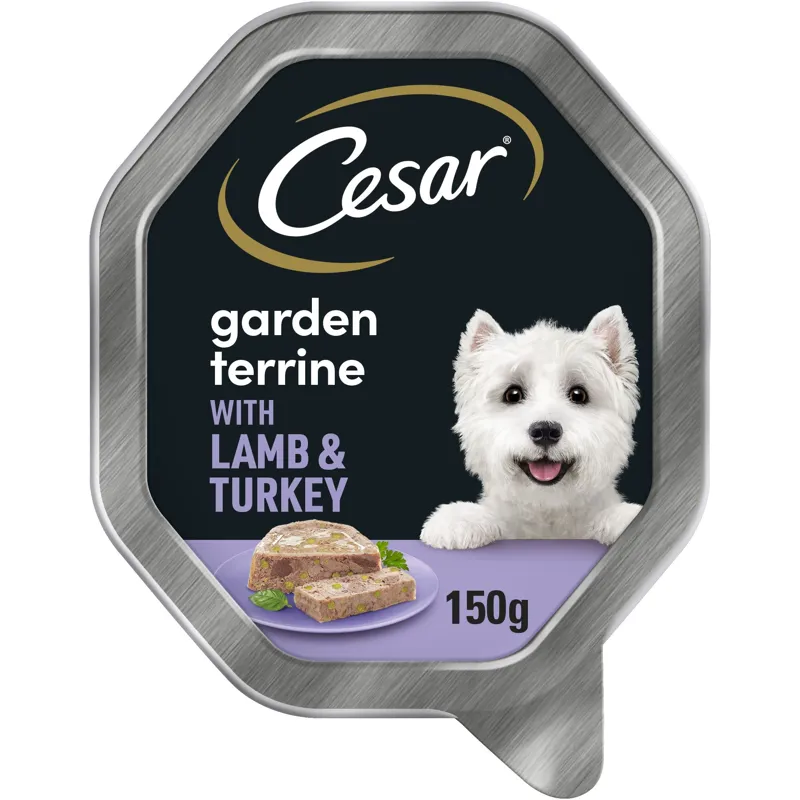 Cesar Garden Terrine Lamb and Turkey and Green Beans in Loaf 150g
