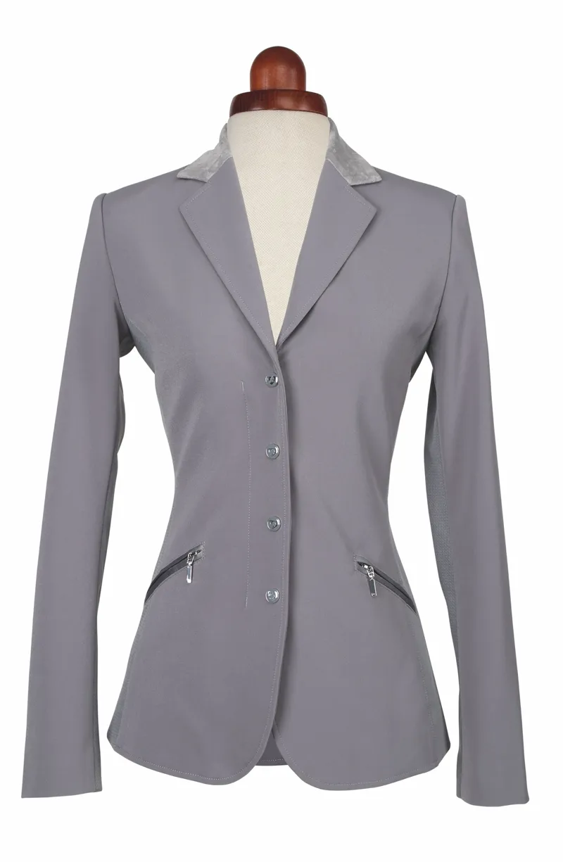 Aubrion Girl's Oxford Show Jacket in Grey